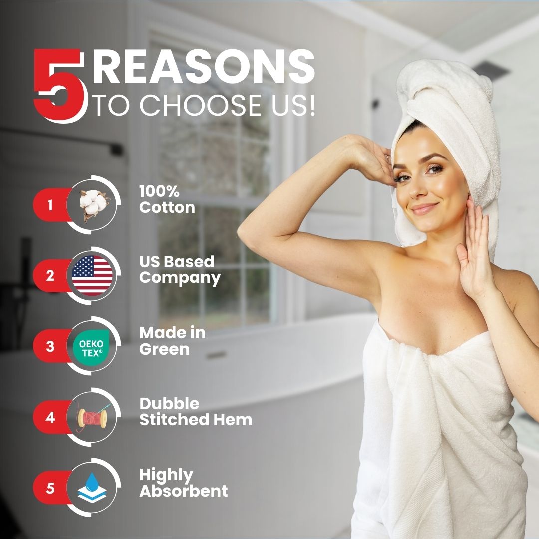 Premium Bath Sheets Towels for Adults Pack Extra Large Bath Towels 90x180cm-100% Soft Cotton, Absorbent Oversized Bathroom Towels, Hotel & Spa Quality Towel