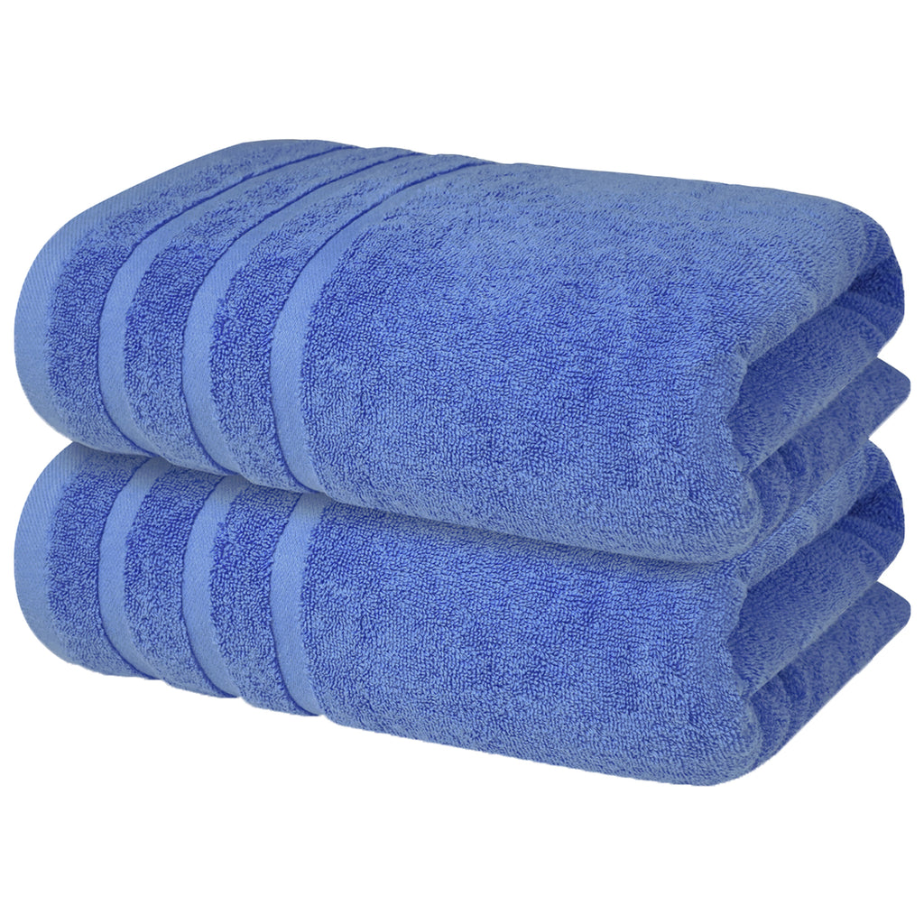 4 X Extra Large Bath Towels Sheet 27x54 100% Ring Span Cotton 700GSM Super  Soft