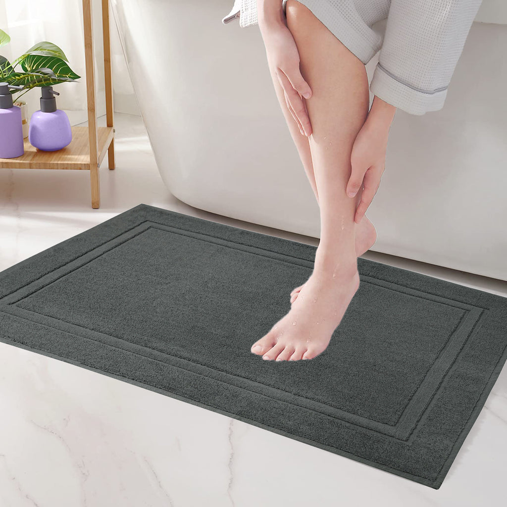 Infinitee Xclusives Bath Mat 22 x 34 Inches 900 GSM Pack of 2