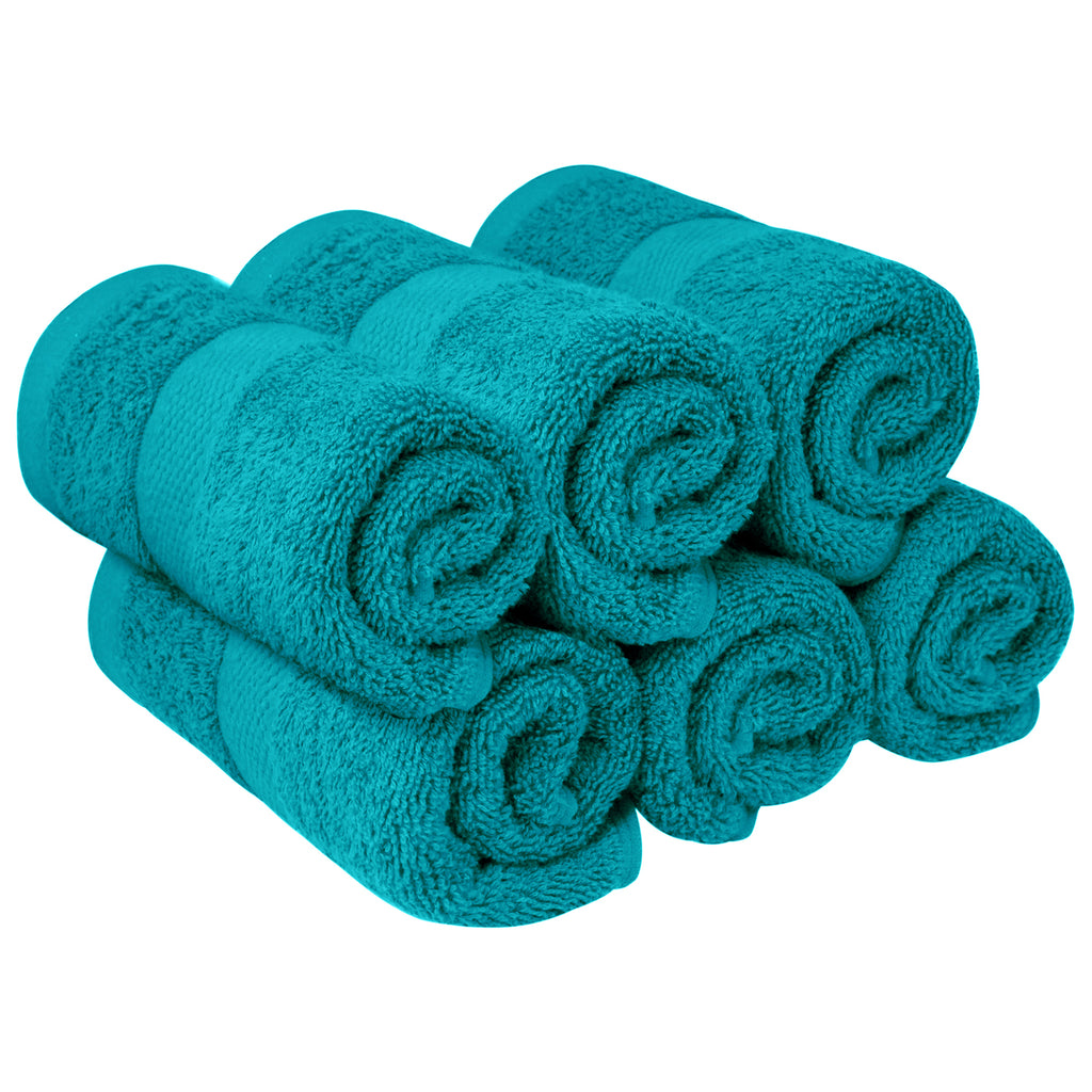 4 Pcs Hand Towel Set, Luxury Premium Blend Hand Towel, Natural