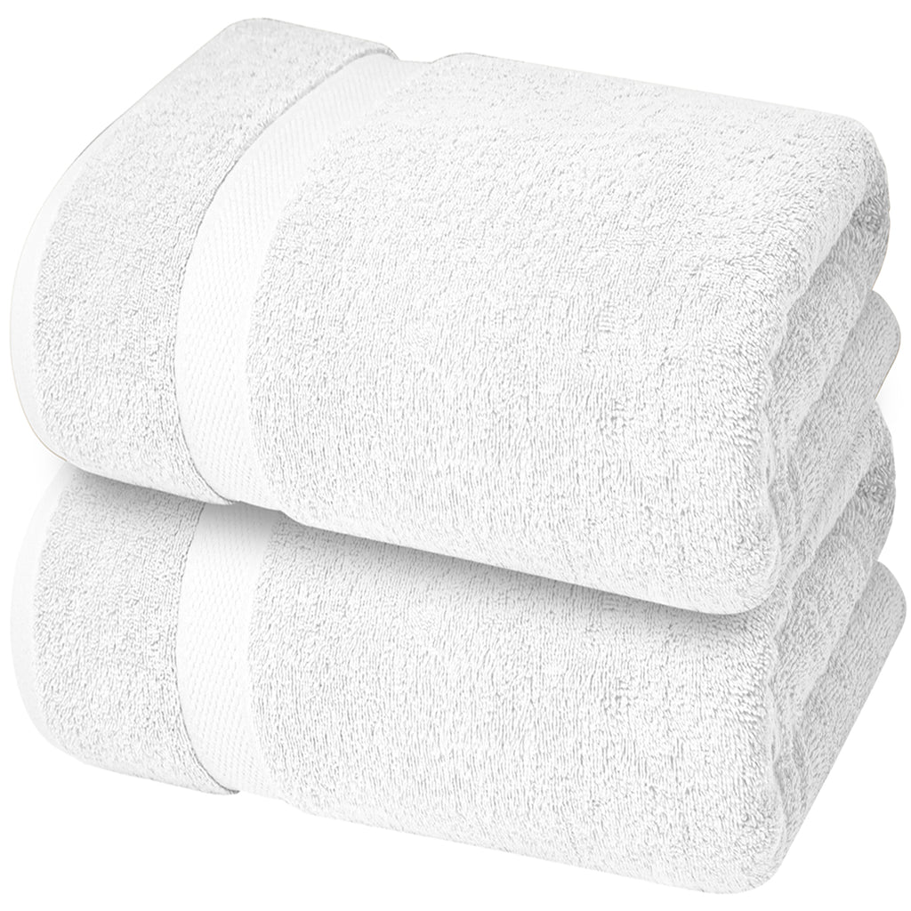 Premium Bath Sheets – Pack of 2, 35x70 Inches Large Bath Sheet Towel - 100% Cotton Ultra Soft and Absorbent Oversized Towels for Bathroom, Hotel & Spa Quality Towel