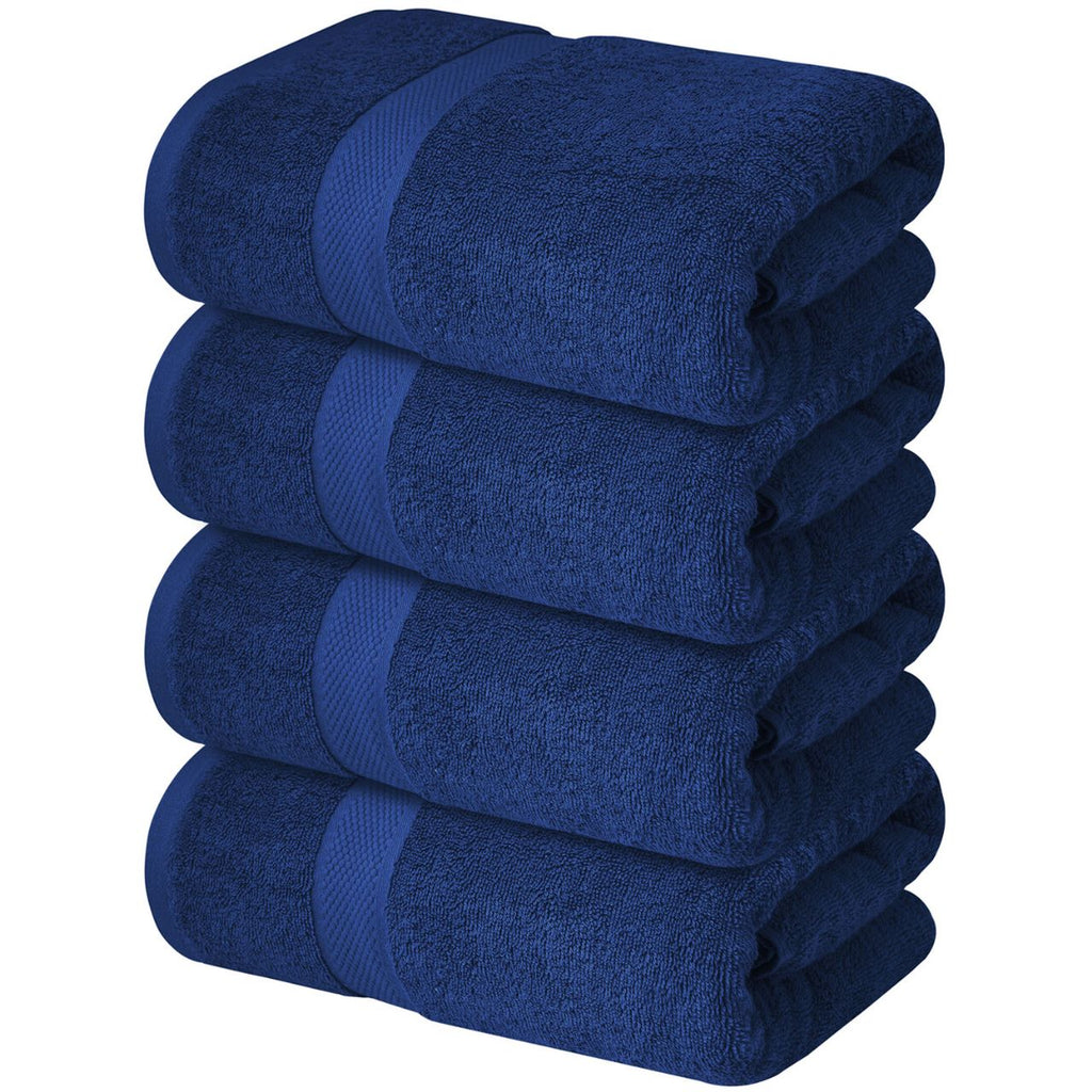 Infinitee Xclusives 100% Ring Spun Cotton Shadow Grey Bath Towels Set